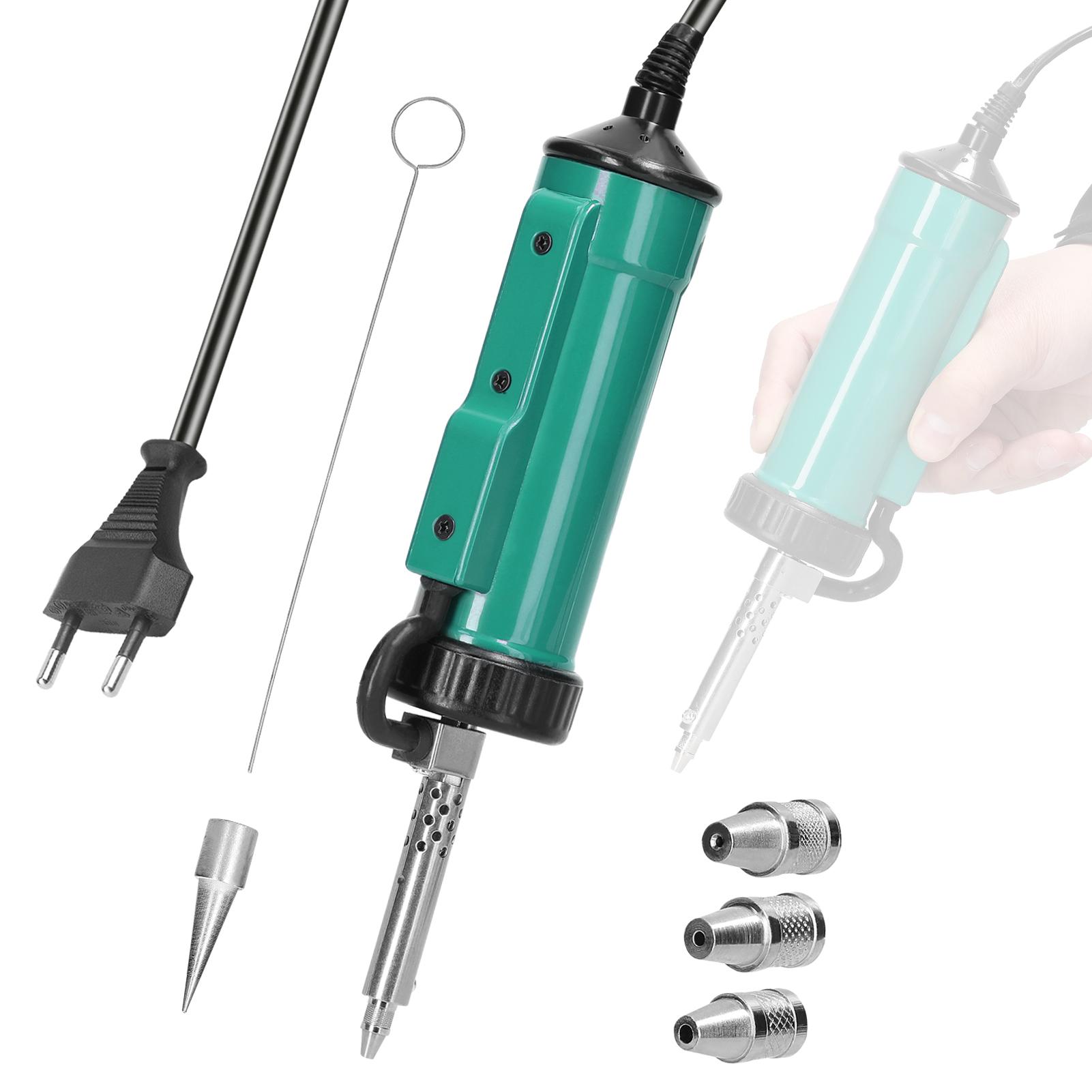 Портативный электрический оловянный поглотитель мощностью 350 Вт, мощный электрический оловянный присоска двойного назначения, устройство для расплавления олова EU Plug синий
Портативный электрический оловянный поглотитель мощностью 350 Вт, мощный электрический оловянный присоска двойного назначения, устройство для расплавления олова EU Plug синий