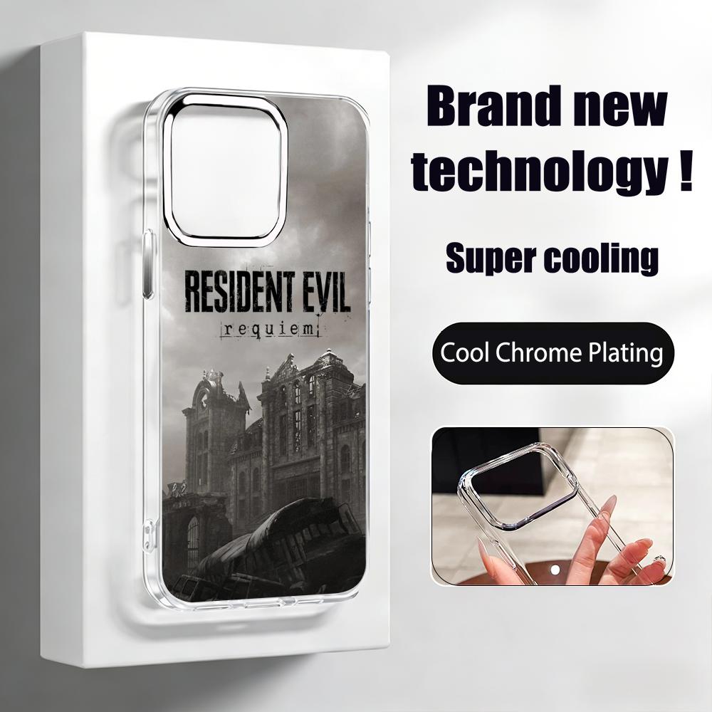game Resident Evil Requiem Phone Case For iPhone17 air 16 15 14 13 12 11 Pro Max Plus Chrome Button Camera Ring Transparent Case iPhone 12
game Resident Evil Requiem Phone Case For iPhone17 air 16 15 14 13 12 11 Pro Max Plus Chrome Button Camera Ring Transparent Case iPhone 12