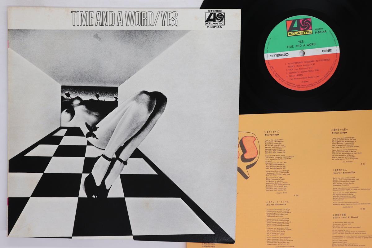 LP Record YES Time And A Word P8014A ATLANTIC 1971 Japan Rock Used
LP Record YES Time And A Word P8014A ATLANTIC 1971 Japan Rock Used