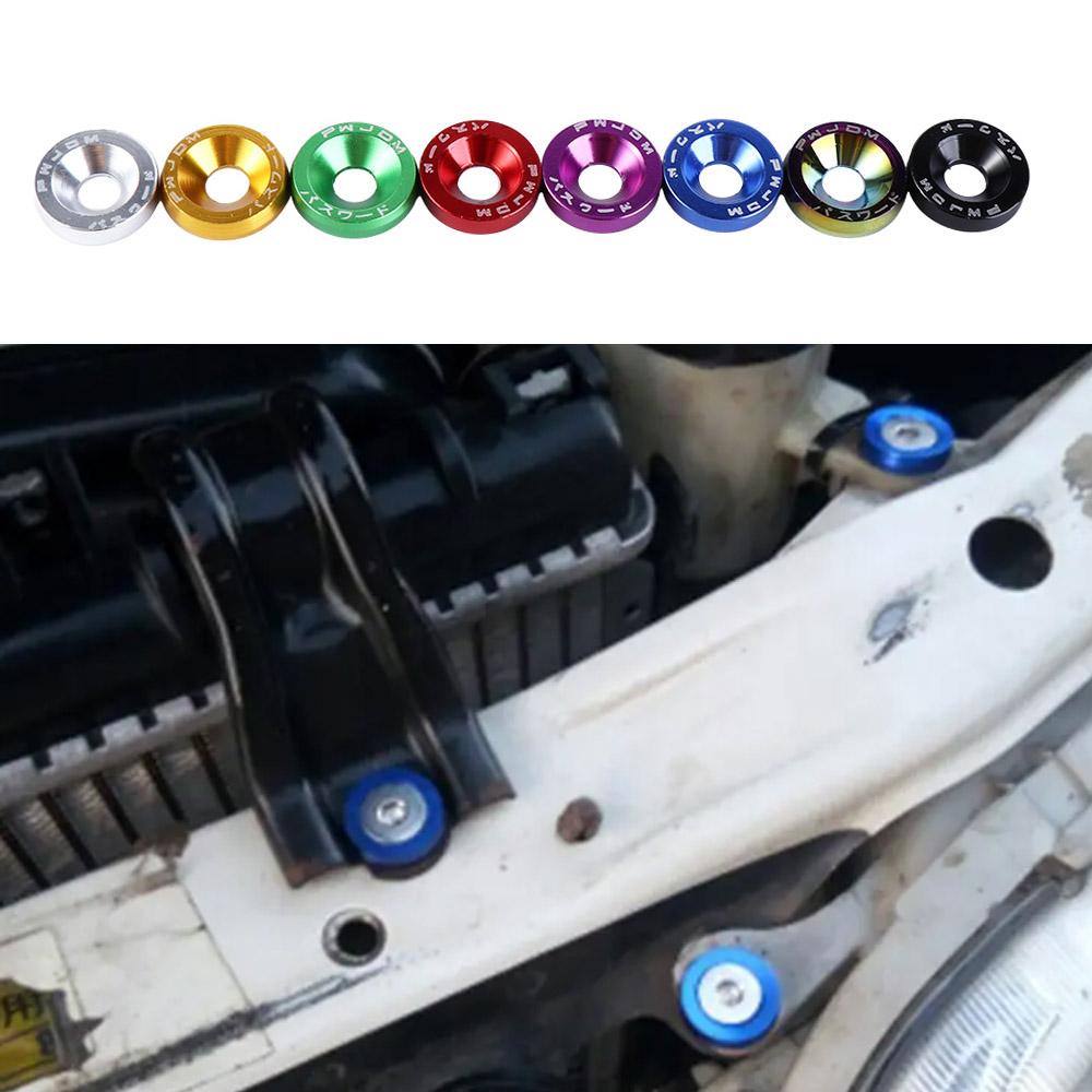 Car Fender M6 Engine styling License Plate Bolts Car Modified Bolts JDM Washer Car Modified Washer срібний
Car Fender M6 Engine styling License Plate Bolts Car Modified Bolts JDM Washer Car Modified Washer срібний