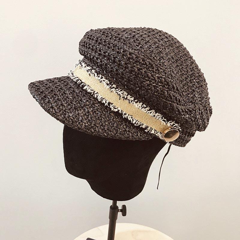 Women Cloche Flat Top Straw Hat Summer Visor Cap for Girl Sun Hat New Fashion UPF 50+ UV Sun Protective Visor Street Beach Hat чорний
Women Cloche Flat Top Straw Hat Summer Visor Cap for Girl Sun Hat New Fashion UPF 50+ UV Sun Protective Visor Street Beach Hat чорний