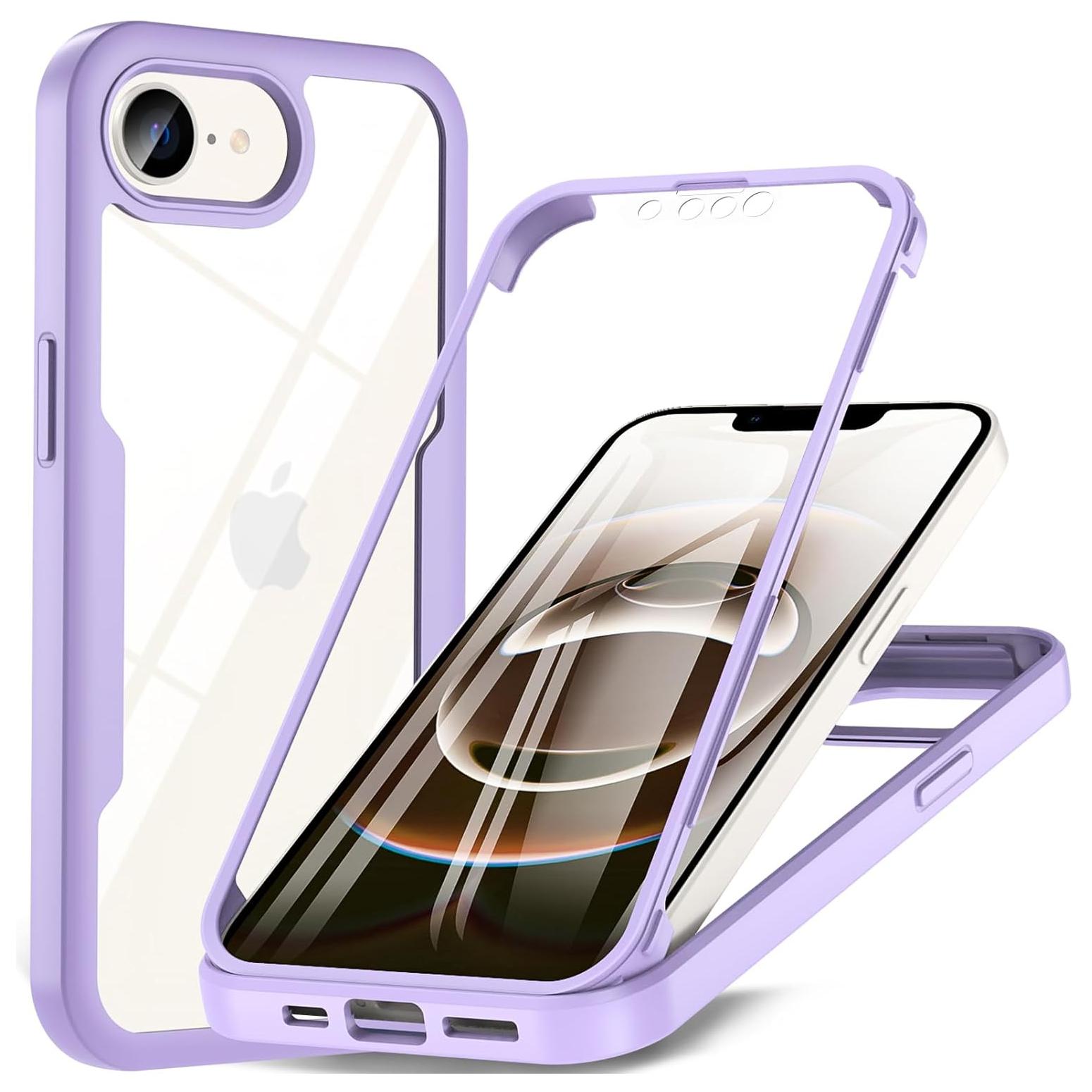 Full Body Protection Shockproof Case for Apple iPhone 17e Protective Cover Screen Protector Fundas Coque iPhone17e фіолетовий
Full Body Protection Shockproof Case for Apple iPhone 17e Protective Cover Screen Protector Fundas Coque iPhone17e фіолетовий