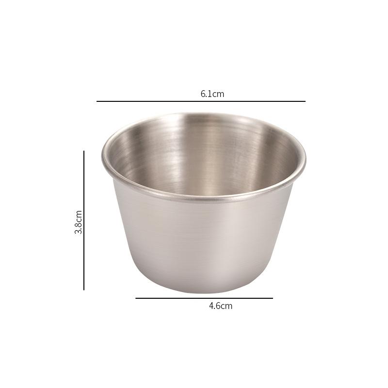 Соусницы из нержавеющей стали Чаши для макания Круглые столовые приборы Бытовые приправы Чашки для кетчупа Тарелки для специй Кухонные принадлежности серебряный
Соусницы из нержавеющей стали Чаши для макания Круглые столовые приборы Бытовые приправы Чашки для кетчупа Тарелки для специй Кухонные принадлежности серебряный