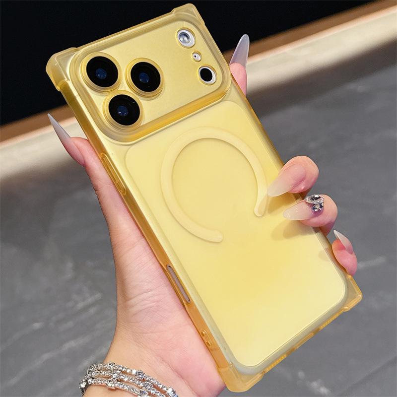Square Anti-Drop Frosted Magnetic Phone Case for iPhone 17 Pro Max, Compatible with iPhone 13 to 17 Models. iPhone 16 Pro Max
Square Anti-Drop Frosted Magnetic Phone Case for iPhone 17 Pro Max, Compatible with iPhone 13 to 17 Models. iPhone 16 Pro Max
