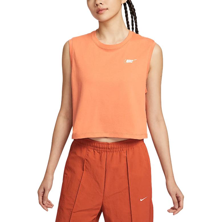 Nike Спортивная одежда Клуб Модный Универсальный Удобный Без рукавов Круглый вырез Дышащая Футболка Женские Топы Мягкий Оранжевый HF9532-828 XS
Nike Спортивная одежда Клуб Модный Универсальный Удобный Без рукавов Круглый вырез Дышащая Футболка Женские Топы Мягкий Оранжевый HF9532-828 XS