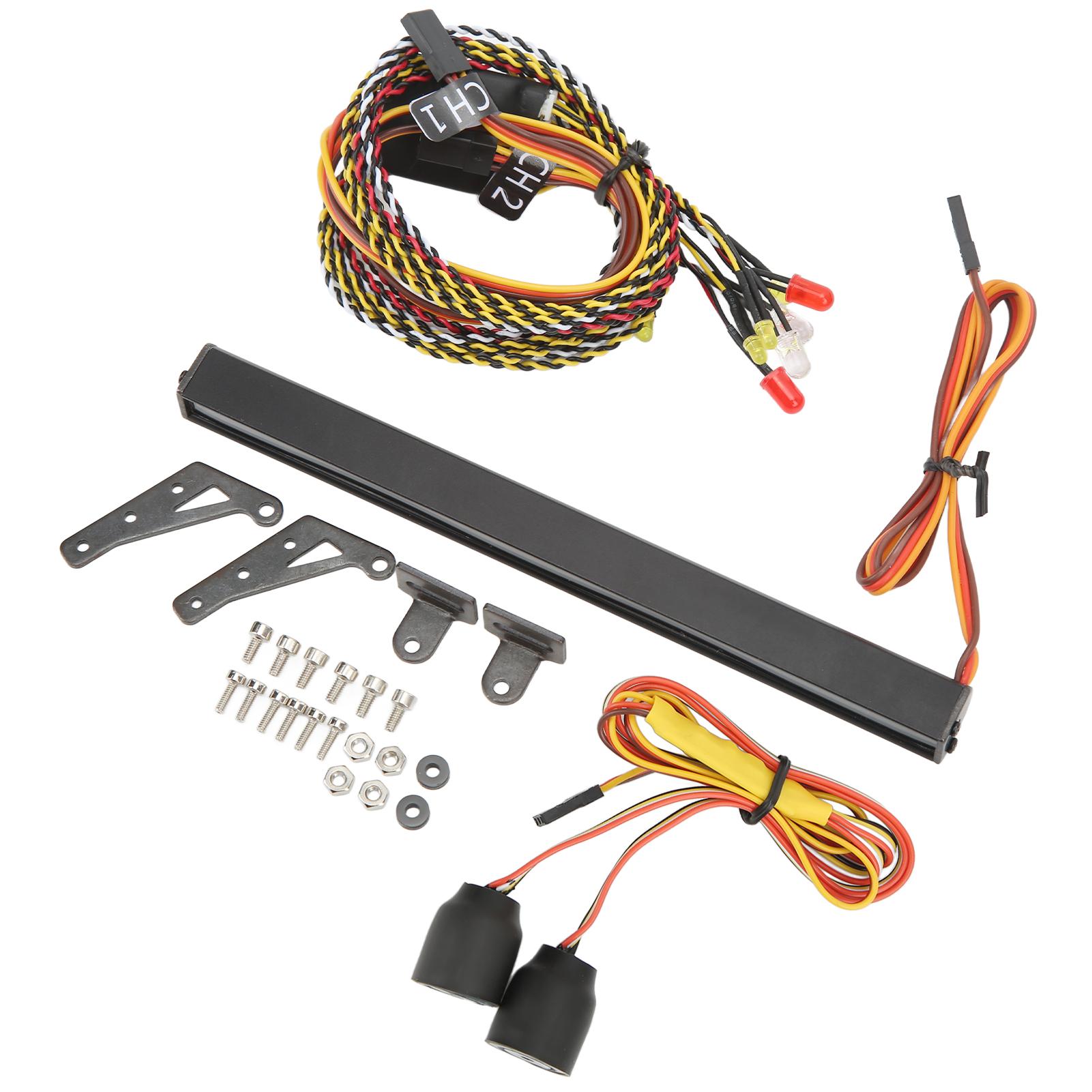 RC LED Light Colorful DIY Upgrade RC Crawler Car Dome Headlight for Wrangler SCX10 90046 90047 D90
RC LED Light Colorful DIY Upgrade RC Crawler Car Dome Headlight for Wrangler SCX10 90046 90047 D90