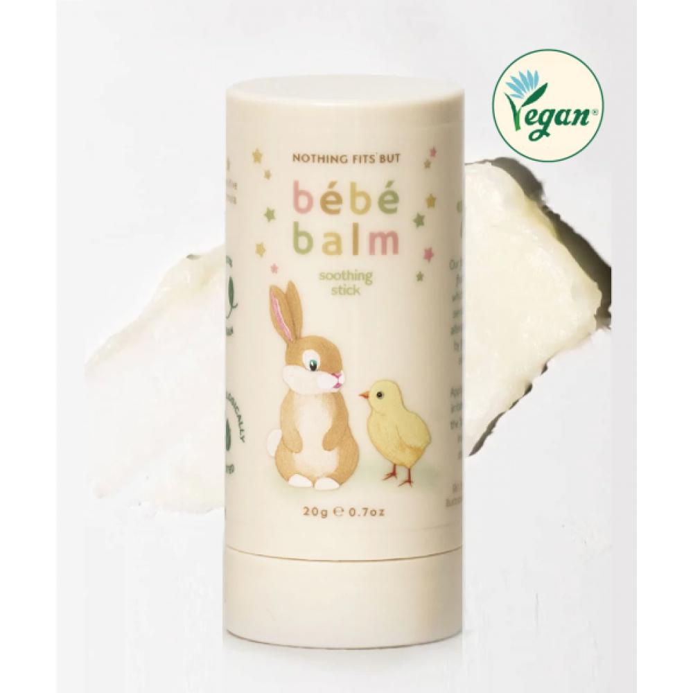 Nothing Fits But Vegan Bebe Balm Mild Moisturizing Soothing Stick NONE
Nothing Fits But Vegan Bebe Balm Mild Moisturizing Soothing Stick NONE