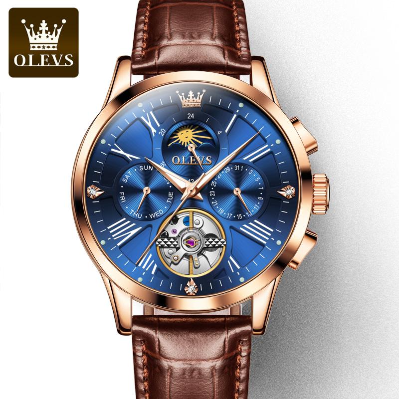 Багатофункціональний водонепроникний чоловічий годинник OELVS Skeleton Tourbillon Automatic Mechanical
Багатофункціональний водонепроникний чоловічий годинник OELVS Skeleton Tourbillon Automatic Mechanical