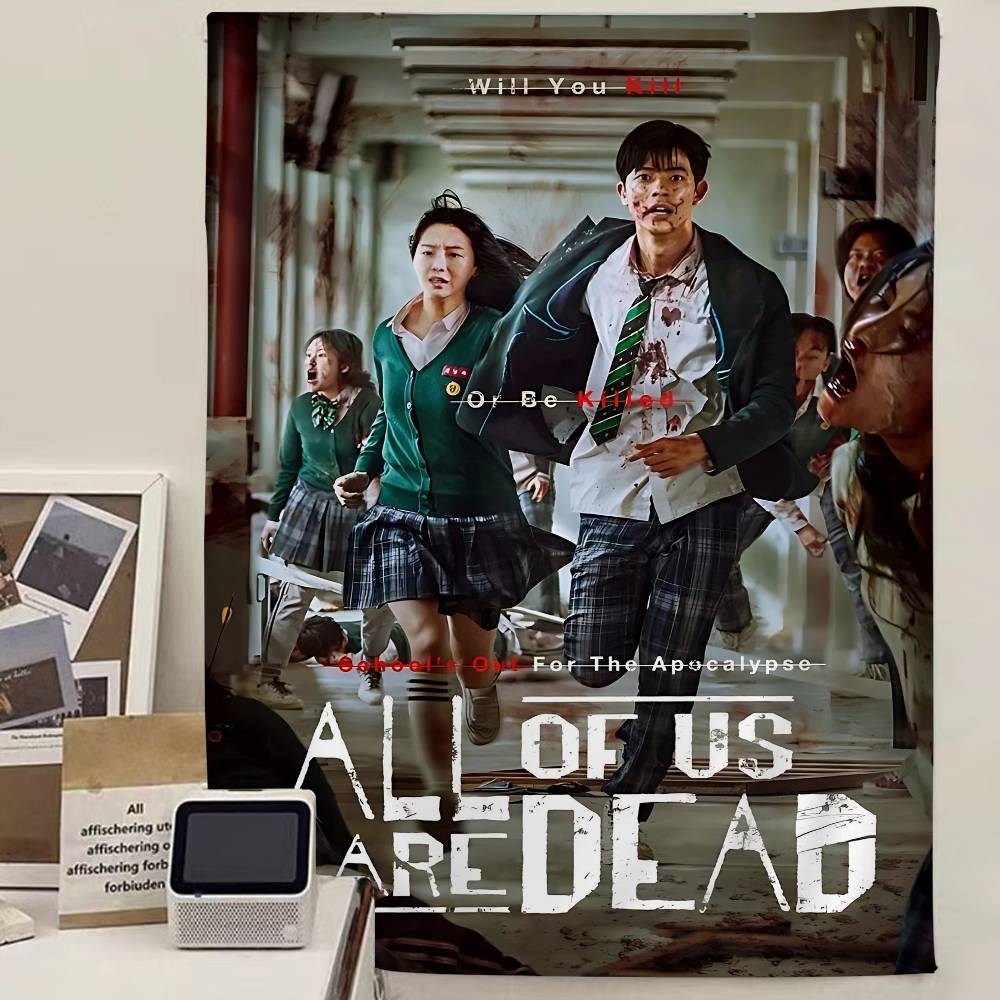 All Of Us Are Dead TV Drama Colorful Tapestry Wall Hanging Bohemian Wall Tapestries Mandala Wall Art Decor 74x94cm(29x37in)
All Of Us Are Dead TV Drama Colorful Tapestry Wall Hanging Bohemian Wall Tapestries Mandala Wall Art Decor 74x94cm(29x37in)