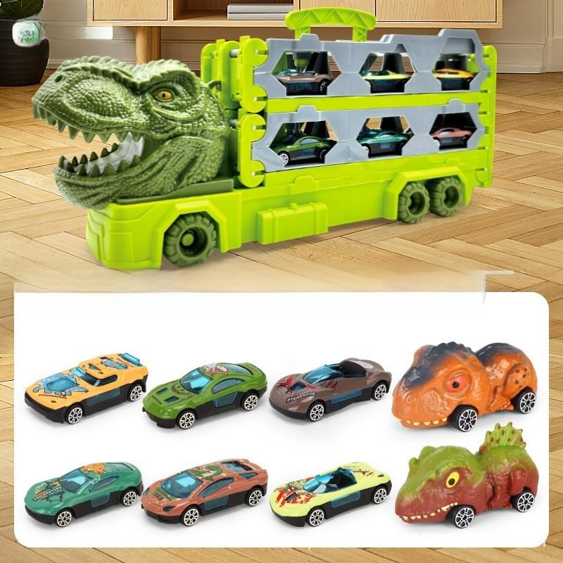 T Toys Трек Рекс Игровой набор Литые машинки Фигурки динозавров Детский фестивальный подарок White TRex Car
T Toys Трек Рекс Игровой набор Литые машинки Фигурки динозавров Детский фестивальный подарок White TRex Car