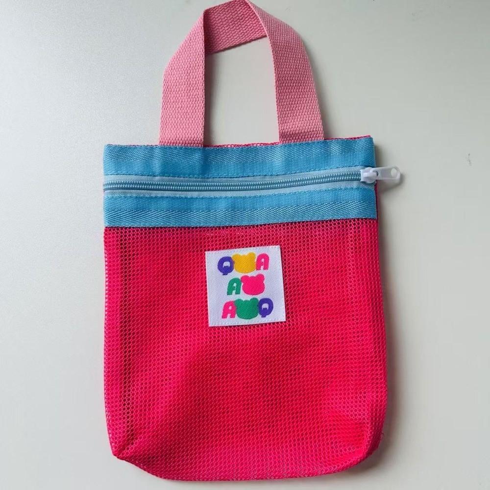 INS Style Foldable Mesh Storage Bag Zipper Pouch Durable Toiletry Bags Portable Tote Bag Beach рожевий червоний колір
INS Style Foldable Mesh Storage Bag Zipper Pouch Durable Toiletry Bags Portable Tote Bag Beach рожевий червоний колір