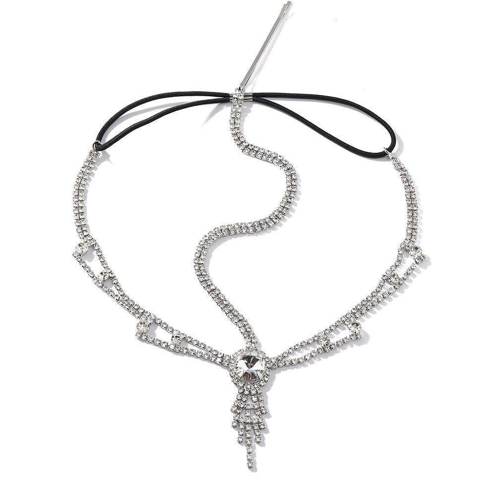 Модные аксессуары для волос, персонализированная цепочка для волос со стразами, темпераментная универсальная повязка на голову с бриллиантами на лбу серебряный
Модные аксессуары для волос, персонализированная цепочка для волос со стразами, темпераментная универсальная повязка на голову с бриллиантами на лбу серебряный