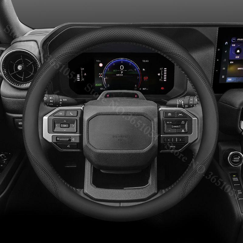 For Toyota Land Cruiser Prado Car Auto Steering Wheel Cover Breathable Non-Slip Leather Auto Handle Covers Interior Accessories чёрный
For Toyota Land Cruiser Prado Car Auto Steering Wheel Cover Breathable Non-Slip Leather Auto Handle Covers Interior Accessories чёрный