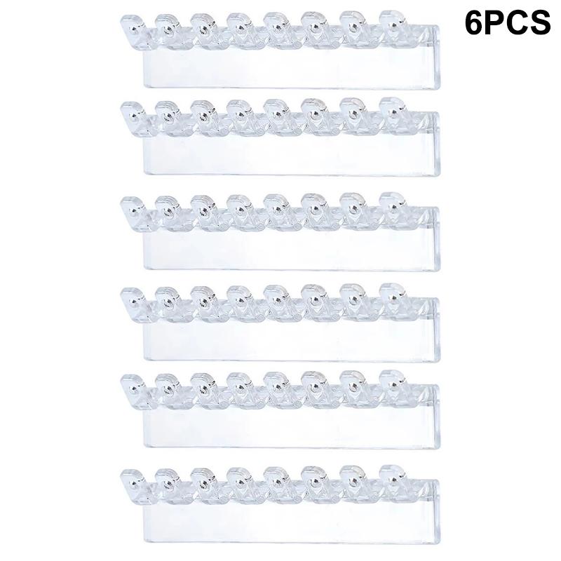 3/6 шт. Самоклеючий органайзер для намиста, Багатофункціональний органайзер для прикрас, що економить місце, Настінний тримач для намиста 6PCS
3/6 шт. Самоклеючий органайзер для намиста, Багатофункціональний органайзер для прикрас, що економить місце, Настінний тримач для намиста 6PCS