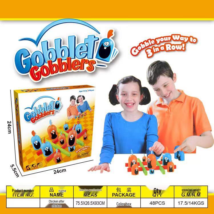 Qiji Lianlian Early Learning Gobblet Gobblers: Interactive Desktop Game for Kids and Parents 24*5*24 CM
Qiji Lianlian Early Learning Gobblet Gobblers: Interactive Desktop Game for Kids and Parents 24*5*24 CM