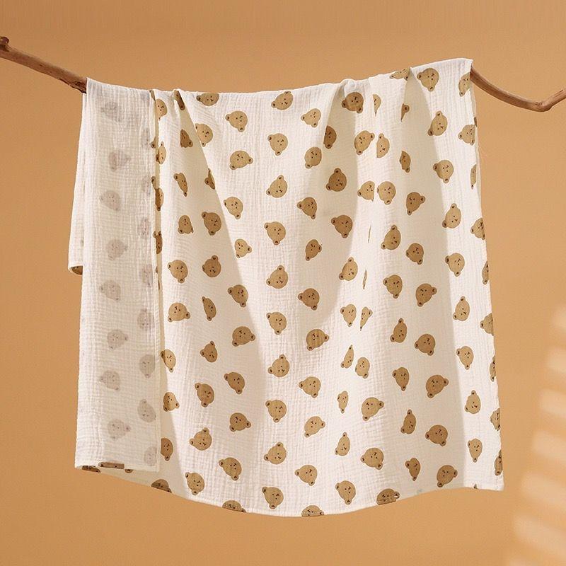 Детская пеленка 100*100см 100% хлопок детские одеяла детский плед для сна и путешествий 100x100CM коричневый
Детская пеленка 100*100см 100% хлопок детские одеяла детский плед для сна и путешествий 100x100CM коричневый