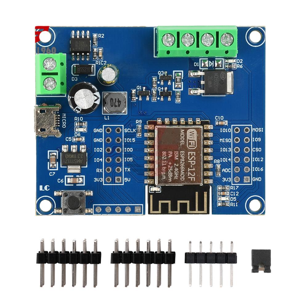 DC 5-80V ESP8266 WIFI Single Channel Relay Switch Control Module ESP-12F Development Board Micro USB Interface DC 5-80V
DC 5-80V ESP8266 WIFI Single Channel Relay Switch Control Module ESP-12F Development Board Micro USB Interface DC 5-80V