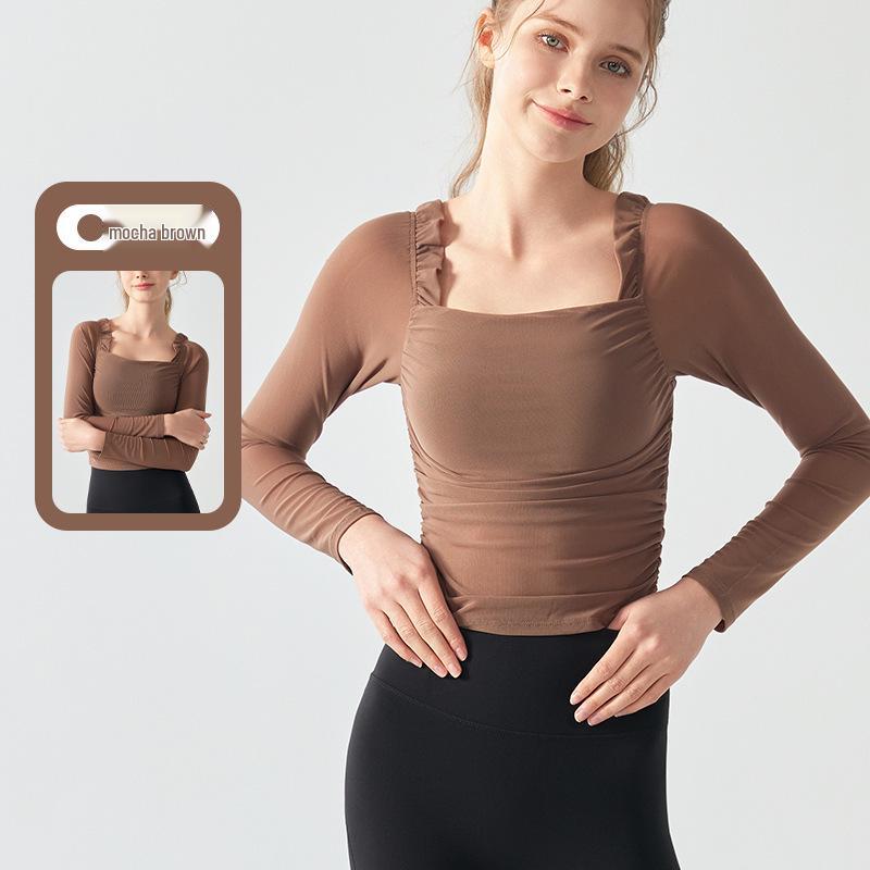 Women s Long Sleeve Mesh Yoga Top - Soft, Breathable, Stylish, Casual Sport Fitness Wear. S
Women s Long Sleeve Mesh Yoga Top - Soft, Breathable, Stylish, Casual Sport Fitness Wear. S