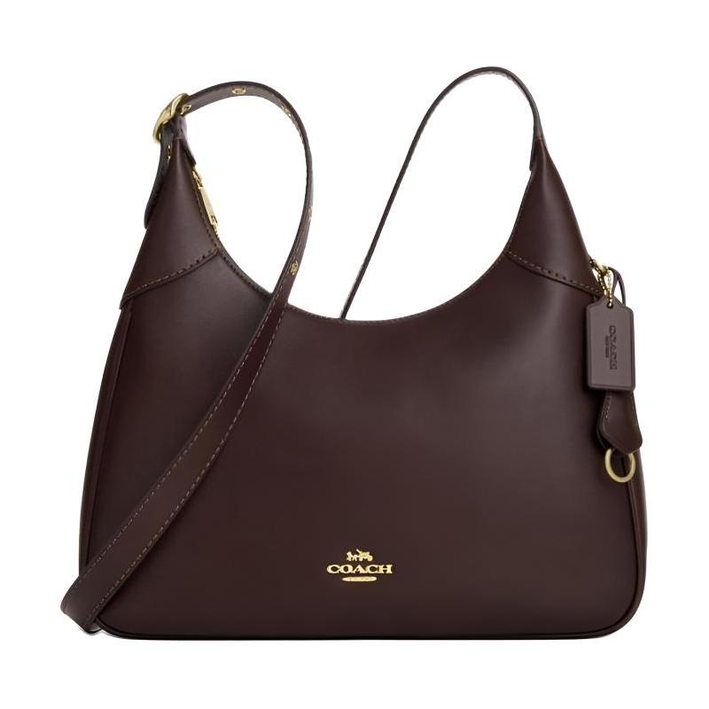 COACH Ella 36 brand logo zipper closure calfskin underarm shoulder bag large size women s espresso color кавовий
COACH Ella 36 brand logo zipper closure calfskin underarm shoulder bag large size women s espresso color кавовий