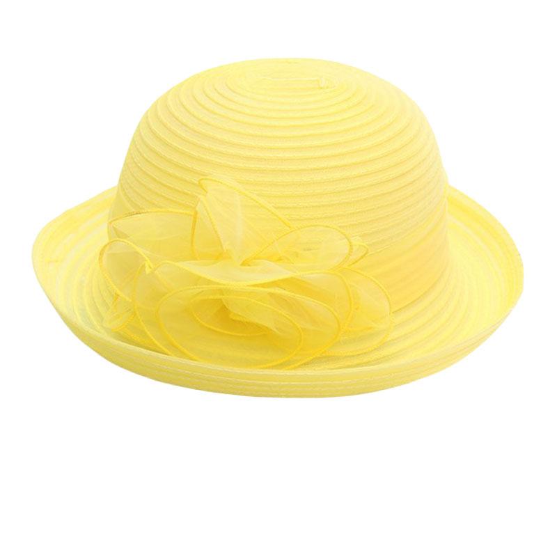 Vintage Womens 1920s Organza Bowler Sun Hat Classic Sunbonnet Fedora Elegant жовтий
Vintage Womens 1920s Organza Bowler Sun Hat Classic Sunbonnet Fedora Elegant жовтий