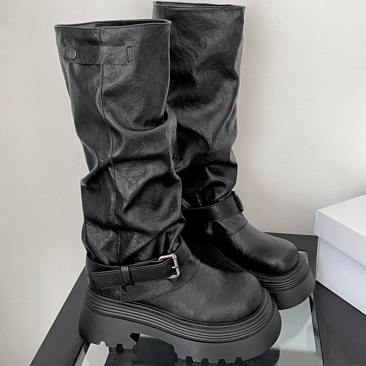 Brown British style thick heel platform boots women s boots 2025 new autumn height increase and thin trousers knight boots 39 чорний
Brown British style thick heel platform boots women s boots 2025 new autumn height increase and thin trousers knight boots 39 чорний
