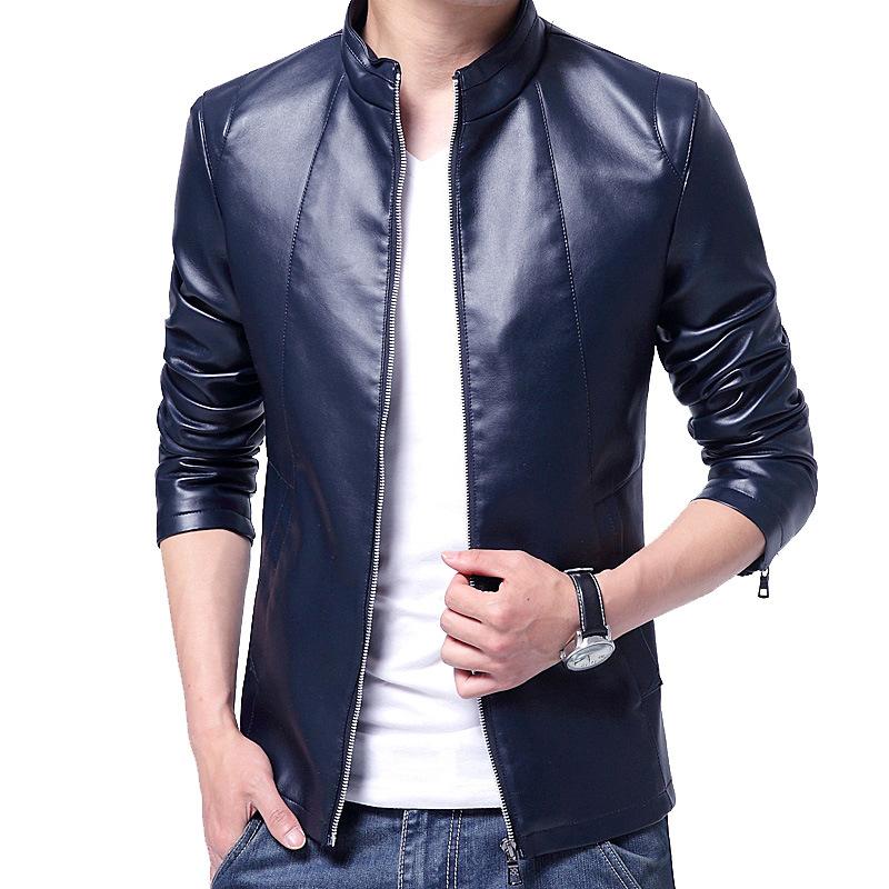 Осенняя мужская куртка из искусственной кожи Slim Fit, модная молодежная куртка, повседневная кожаная куртка, деловая мужская L синий
Осенняя мужская куртка из искусственной кожи Slim Fit, модная молодежная куртка, повседневная кожаная куртка, деловая мужская L синий