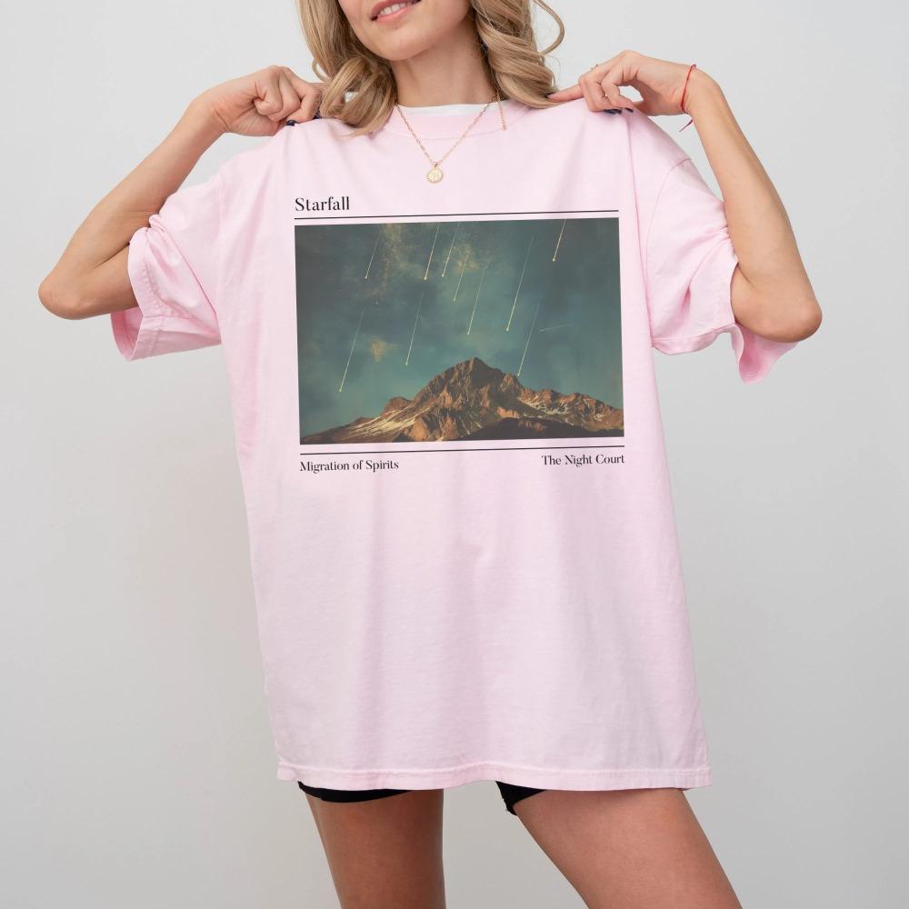 Plus Size Summer Women s Vintage ACOTAR Starfall T-Shirt Breathable Stylish Versatile Street Style Oversized 4XL
Plus Size Summer Women s Vintage ACOTAR Starfall T-Shirt Breathable Stylish Versatile Street Style Oversized 4XL