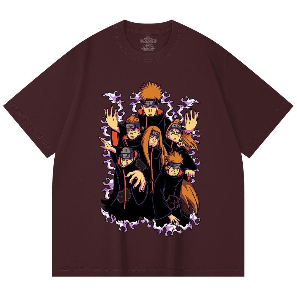 230 Gsm 100% Cotton Naruto V15 Pain Print Unisex Heavy Cotton T Shirt 2XL вина червоного кольору
230 Gsm 100% Cotton Naruto V15 Pain Print Unisex Heavy Cotton T Shirt 2XL вина червоного кольору