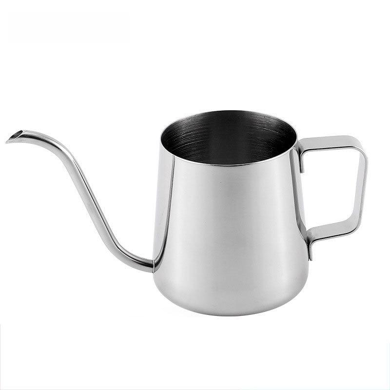 350ml Stainless Steel Gooseneck Pour-Over Coffee Kettle with Fine Spout 350ml Ear Hanging Pot
350ml Stainless Steel Gooseneck Pour-Over Coffee Kettle with Fine Spout 350ml Ear Hanging Pot
