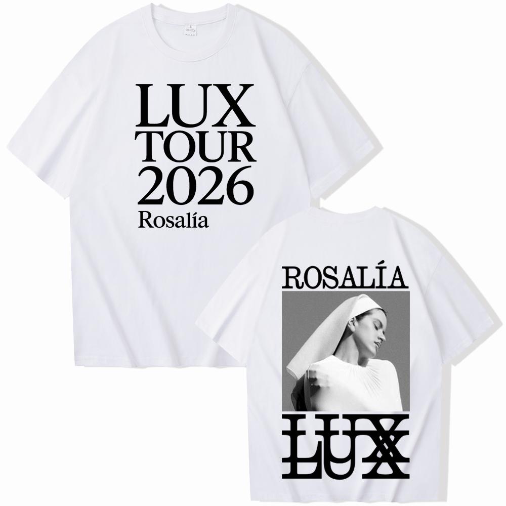 ROSALIA LUX tour TSHIRT 2026 ROSAIA Same As Official Website High Quality Teeshirt Oversized Cotton Harajuku Round Neck TEES XL
ROSALIA LUX tour TSHIRT 2026 ROSAIA Same As Official Website High Quality Teeshirt Oversized Cotton Harajuku Round Neck TEES XL