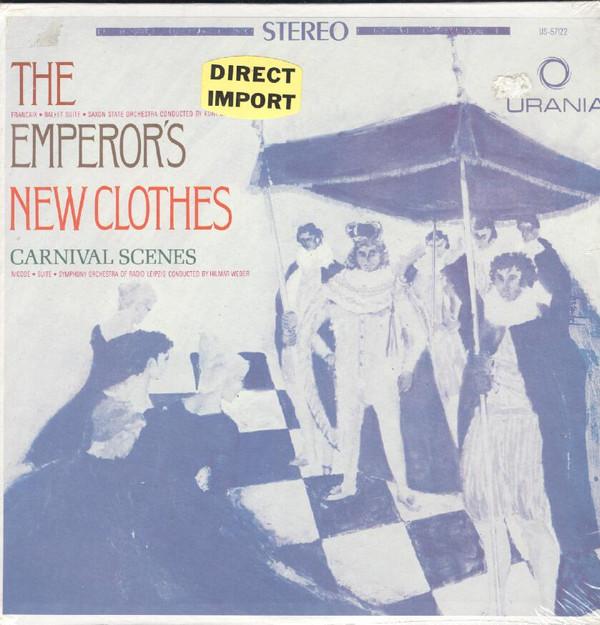 LP Record KURT STRIEGLER COLLEGIUM MUSICUM O The Emperors New Clothes Carniva US57122 URANIA RECORDS US Classical Used
LP Record KURT STRIEGLER COLLEGIUM MUSICUM O The Emperors New Clothes Carniva US57122 URANIA RECORDS US Classical Used