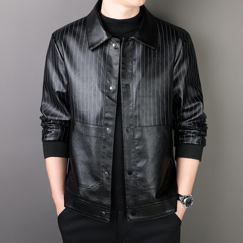 Осень и зима Новая мужская одежда Стираная кожаная куртка Мужская европейская и американская модная кожаная куртка Тонкое пальто 5XL
Осень и зима Новая мужская одежда Стираная кожаная куртка Мужская европейская и американская модная кожаная куртка Тонкое пальто 5XL