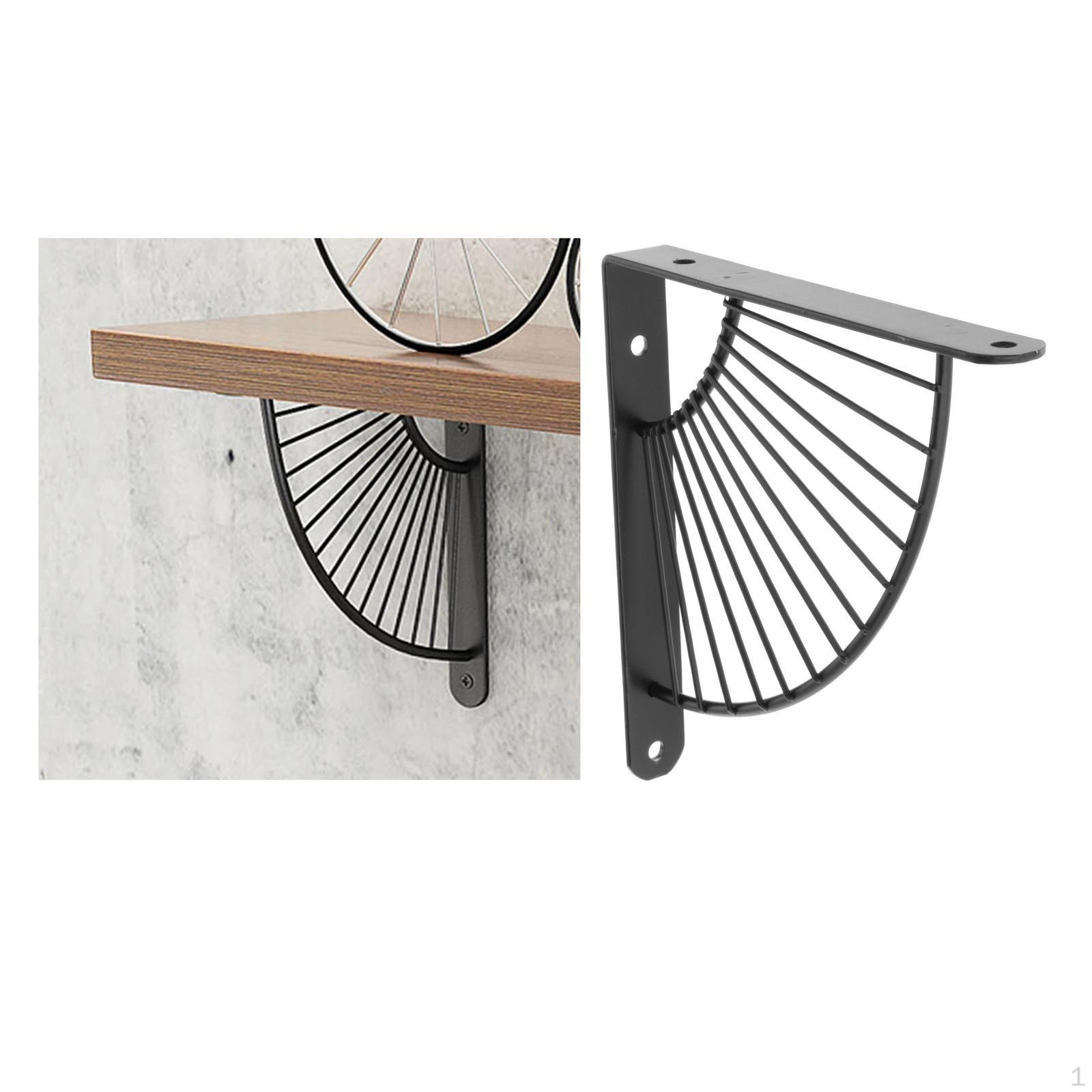 Декоративний металевий плаваючий кронштейн для полиць, міцний куточок із гвинтами для Black 20cm
Декоративний металевий плаваючий кронштейн для полиць, міцний куточок із гвинтами для Black 20cm