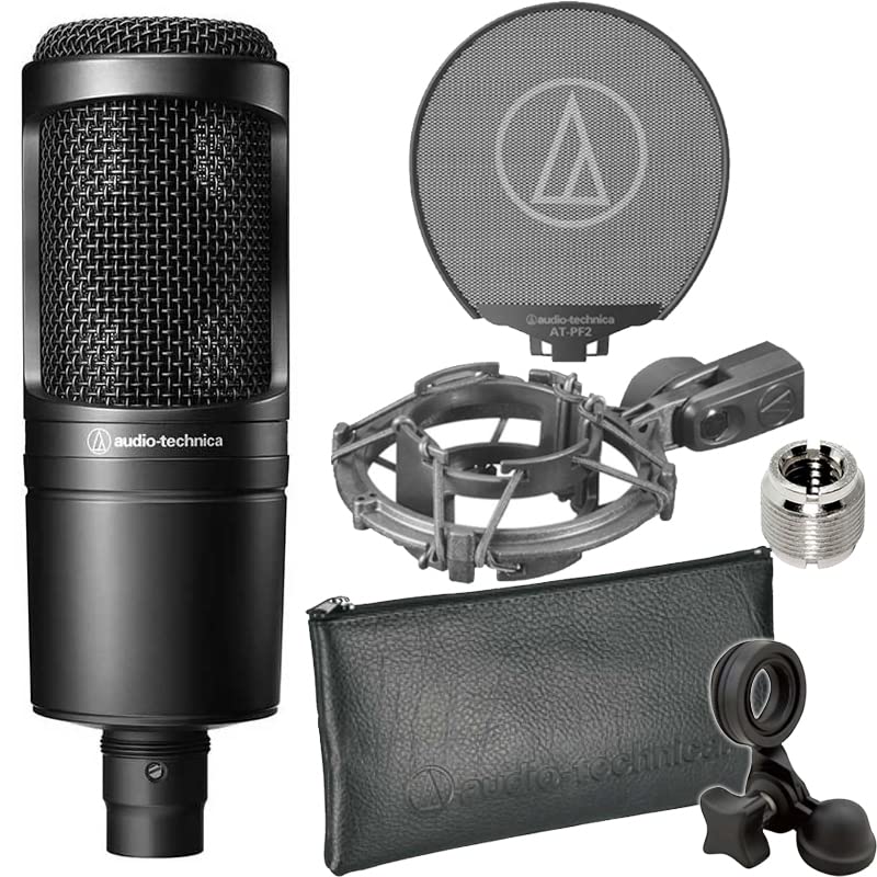 audio-technica Audio-technica - Back electret condenser microphone AT2020 + shock mount AT8458a + pop filter AT-PF2 set
audio-technica Audio-technica - Back electret condenser microphone AT2020 + shock mount AT8458a + pop filter AT-PF2 set