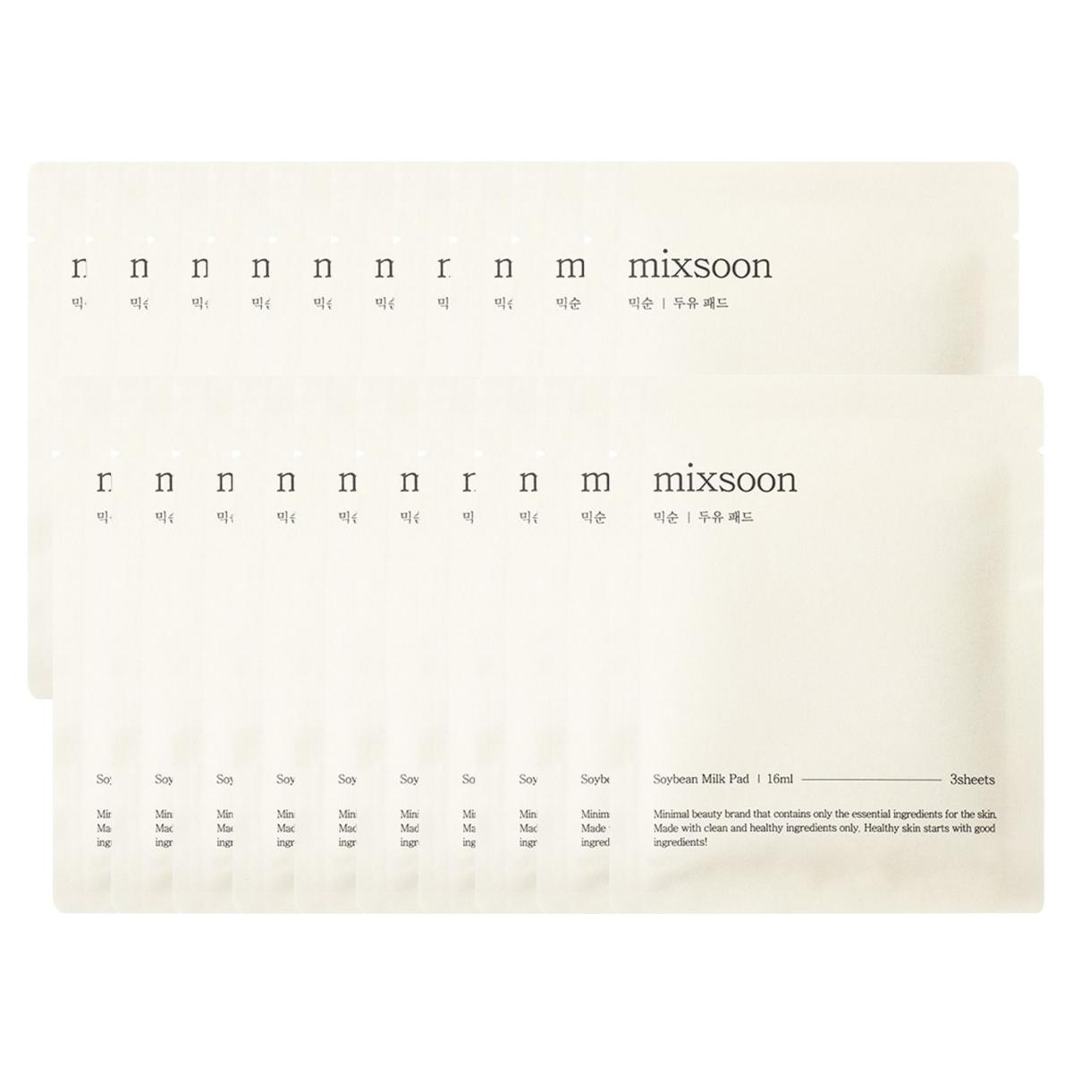 Mixsoon Soy Milk Pad Nutrient-Rich Hydrating & Smoothing Care (10 Sheets) x 2ea
Mixsoon Soy Milk Pad Nutrient-Rich Hydrating & Smoothing Care (10 Sheets) x 2ea