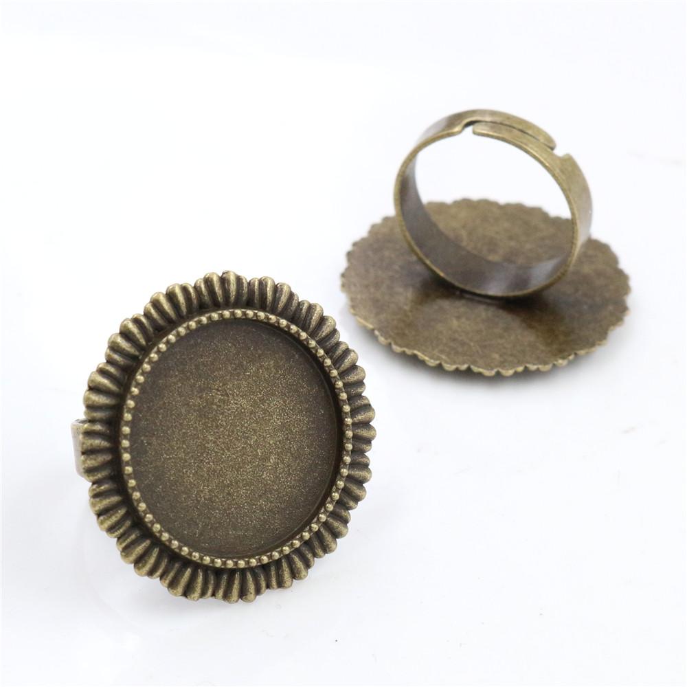 20mm 5pcs Antique Silver Plated Bronze Brass Mix Style Adjustable Ring Settings Blank/Base,Fit 20mm Glass Cabochons
20mm 5pcs Antique Silver Plated Bronze Brass Mix Style Adjustable Ring Settings Blank/Base,Fit 20mm Glass Cabochons