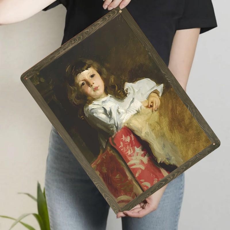Vintage Child Portrait Metal Wall Art European Style Home Decor for Living Room Bedroom Study Entryway 20x30cm(7.8x11.8inch)
Vintage Child Portrait Metal Wall Art European Style Home Decor for Living Room Bedroom Study Entryway 20x30cm(7.8x11.8inch)