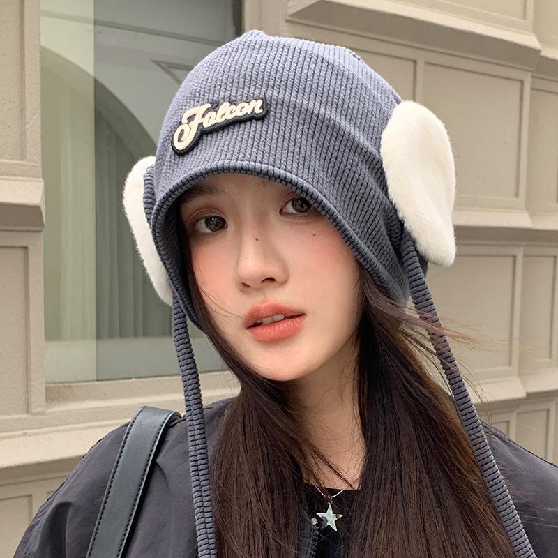 Теплая защита ушей Вязаная шерстяная шапка с большим обхватом головы, подчеркивающая лицо, Маленькая кучка шапок, Универсальная головная шапка One Size
Теплая защита ушей Вязаная шерстяная шапка с большим обхватом головы, подчеркивающая лицо, Маленькая кучка шапок, Универсальная головная шапка One Size