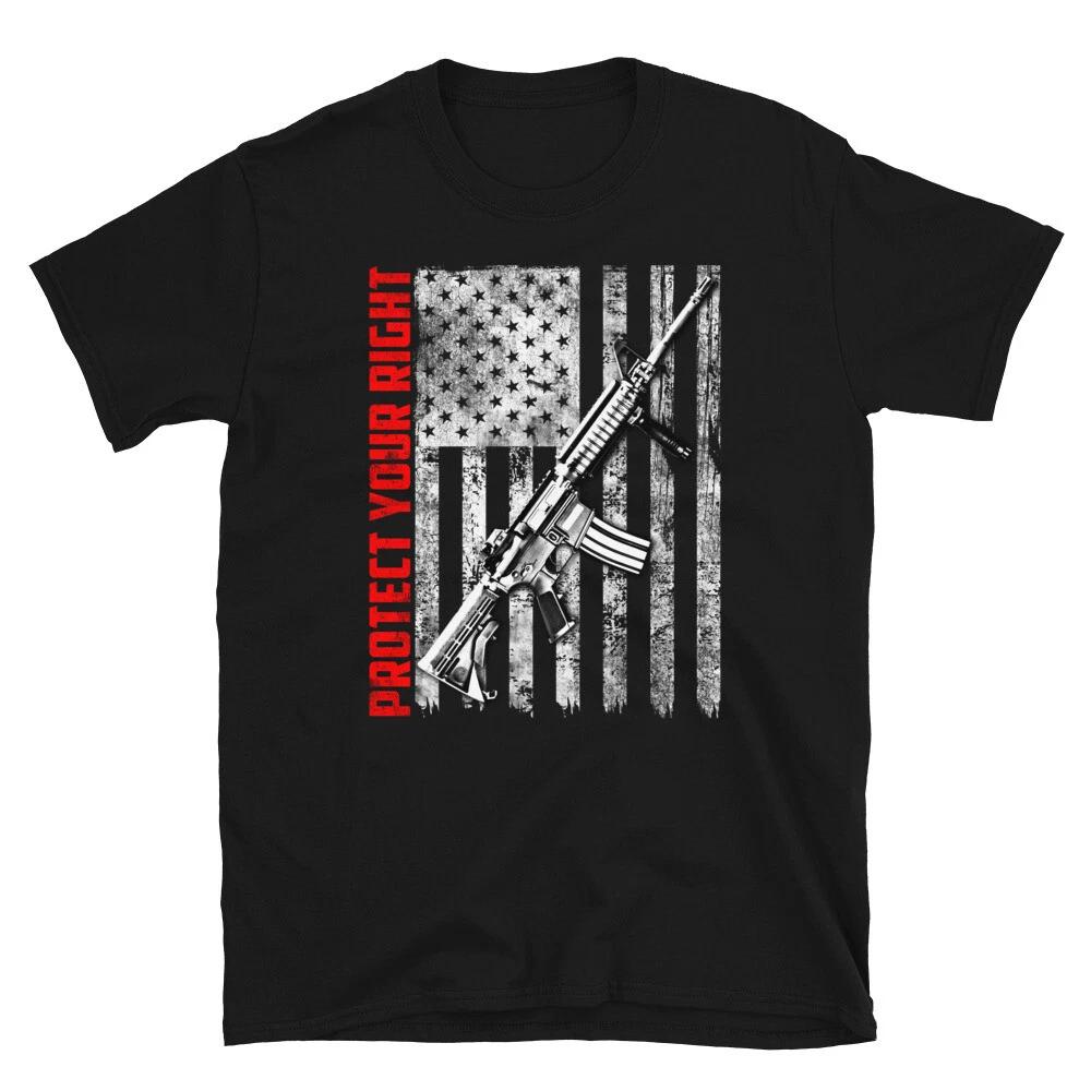 Protect Your Right 2nd Amendment Short-Sleeve Unisex T-Shirt S
Protect Your Right 2nd Amendment Short-Sleeve Unisex T-Shirt S