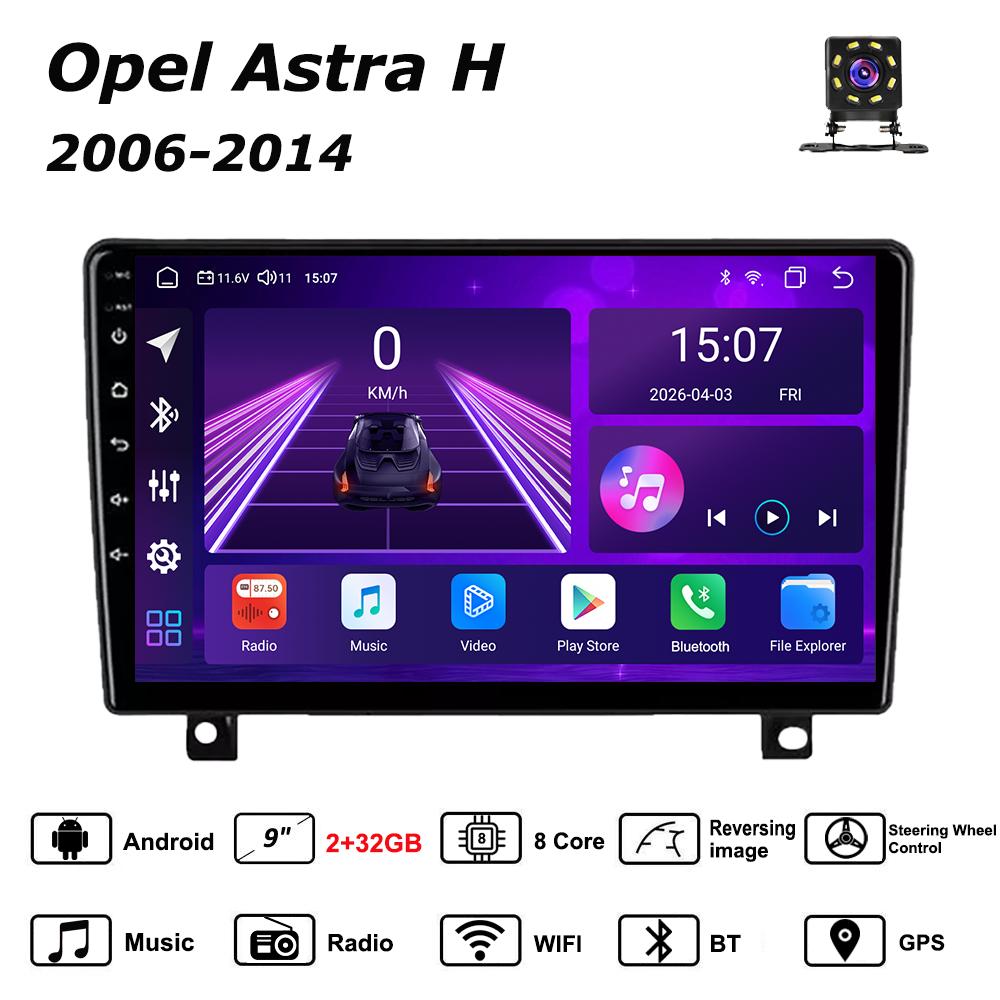 Автомобильная магнитола Android Car-Play Для Opel Astra H 2006-2014 Мультимедийный плеер Головное устройство Стерео Навигация GPS BT WIFI, 8 ЯДЕР ,2+32ГБ чёрный
Автомобильная магнитола Android Car-Play Для Opel Astra H 2006-2014 Мультимедийный плеер Головное устройство Стерео Навигация GPS BT WIFI, 8 ЯДЕР ,2+32ГБ чёрный
