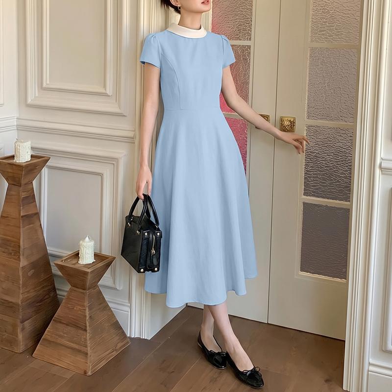 ZANZEA Women Casual Stand Collar Summer Short Sleeve Midi Dress 2XL синій
ZANZEA Women Casual Stand Collar Summer Short Sleeve Midi Dress 2XL синій