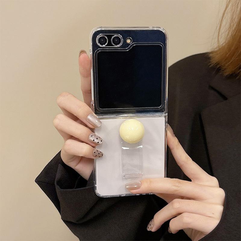 Round Ring Hook Phone Case for Samsung Zflip6 Folding Screen Flip Cover Zflod5 Transparent W24flip For Samsung ZFold7
Round Ring Hook Phone Case for Samsung Zflip6 Folding Screen Flip Cover Zflod5 Transparent W24flip For Samsung ZFold7