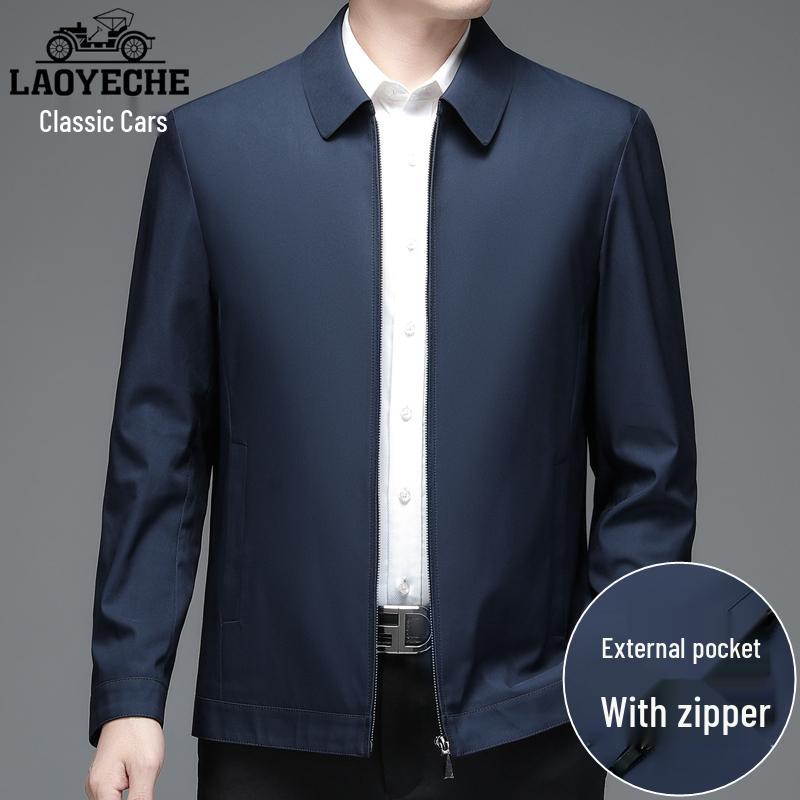 Классический мужской легкий костюм-кадре для весны и осени: Повседневный пиджак для мужчин среднего и пожилого возраста с отложным воротником. 170/M for 50-60 kg
Классический мужской легкий костюм-кадре для весны и осени: Повседневный пиджак для мужчин среднего и пожилого возраста с отложным воротником. 170/M for 50-60 kg