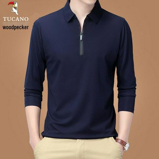 Мужская хлопковая рубашка-поло с длинным рукавом и воротником-стойкой на молнии - Повседневный базовый слой большого размера для весны и осени 165/M for up to 60kg
Мужская хлопковая рубашка-поло с длинным рукавом и воротником-стойкой на молнии - Повседневный базовый слой большого размера для весны и осени 165/M for up to 60kg