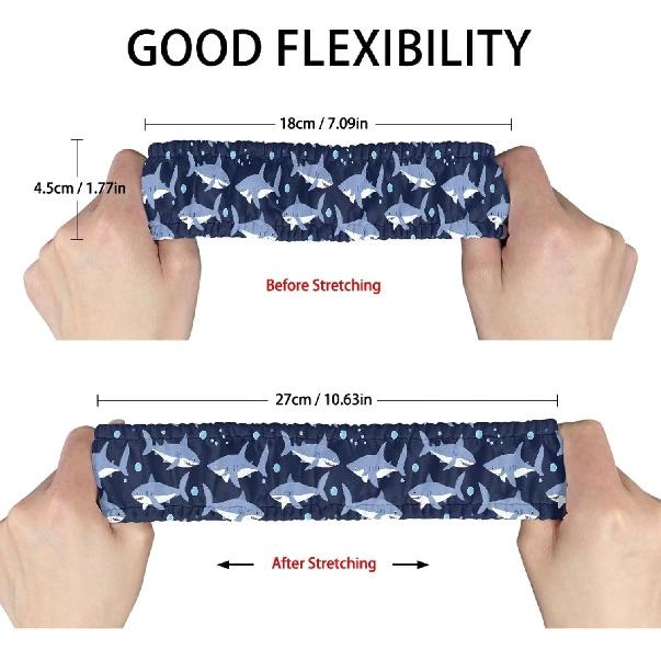 Bulopur Shark Print Car Rear View Mirror cover Stretchy Auto Rear View Mirror Protector Washable Fabric Car Interior Accessories for Women Girly леопард друку кольору
Bulopur Shark Print Car Rear View Mirror cover Stretchy Auto Rear View Mirror Protector Washable Fabric Car Interior Accessories for Women Girly леопард друку кольору