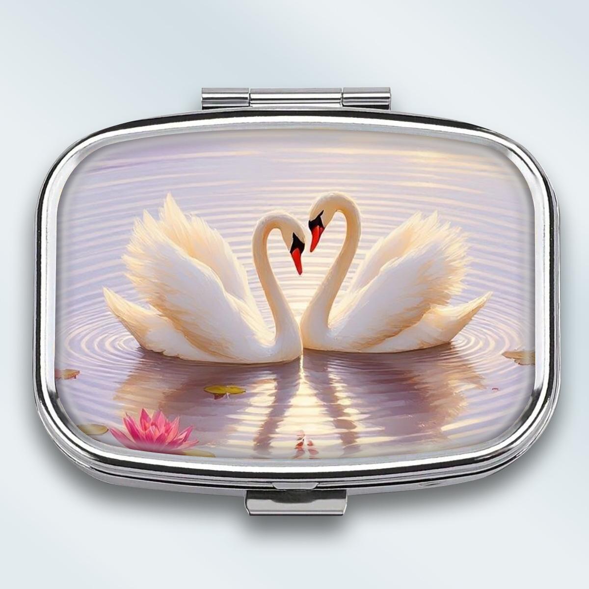 Portable Pill Box with 2 Compartments, Mini Metal Medicine Organizer Case, Cute Printed Pill Container for Vitamins, Pills, Jewelry, Travel, Daily Use різнокольоровий
Portable Pill Box with 2 Compartments, Mini Metal Medicine Organizer Case, Cute Printed Pill Container for Vitamins, Pills, Jewelry, Travel, Daily Use різнокольоровий