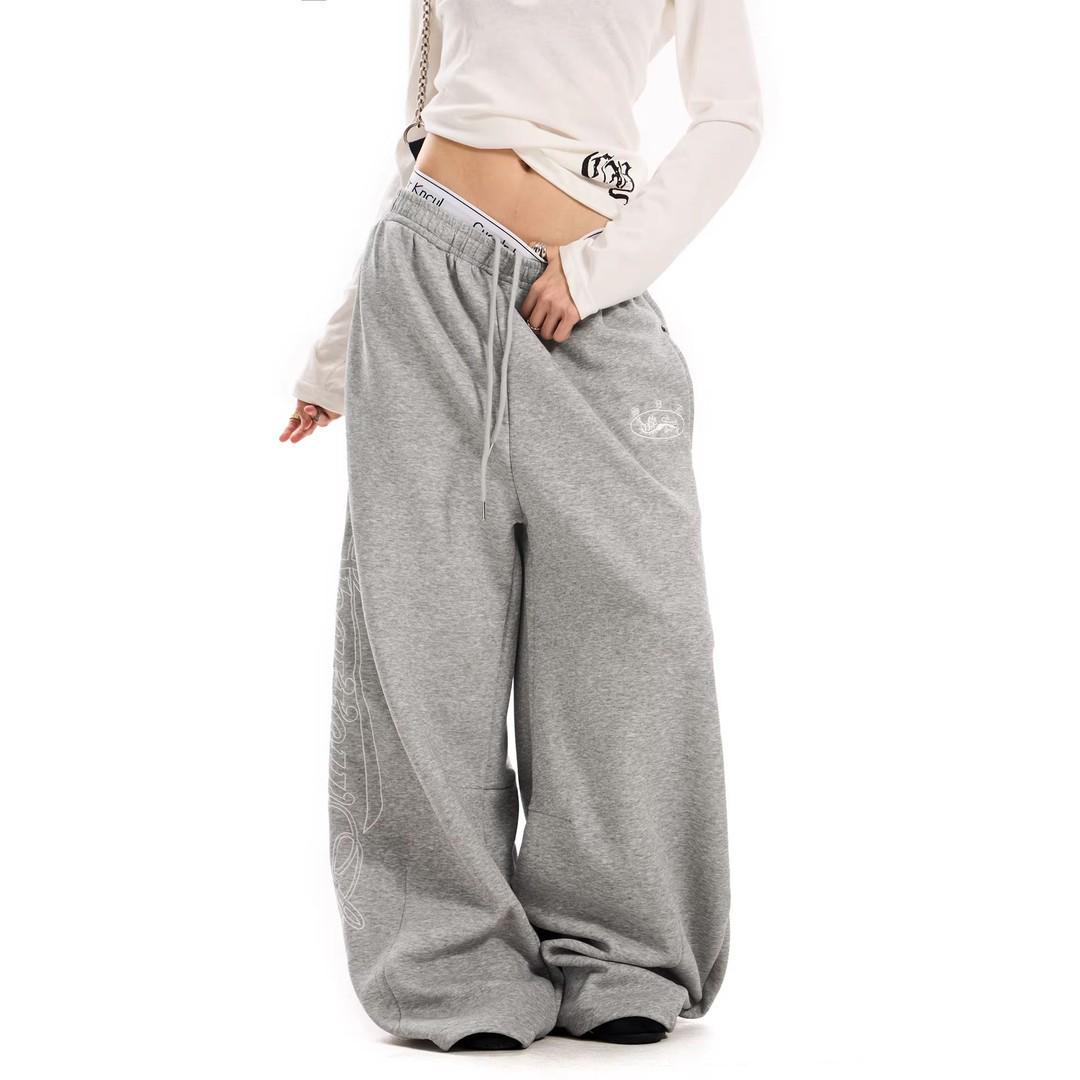 Unisex Wide-Leg Embroidered Pants: Spring/Autumn Casual, Slimming, Trendy, Sporty 2XL сірий колір
Unisex Wide-Leg Embroidered Pants: Spring/Autumn Casual, Slimming, Trendy, Sporty 2XL сірий колір