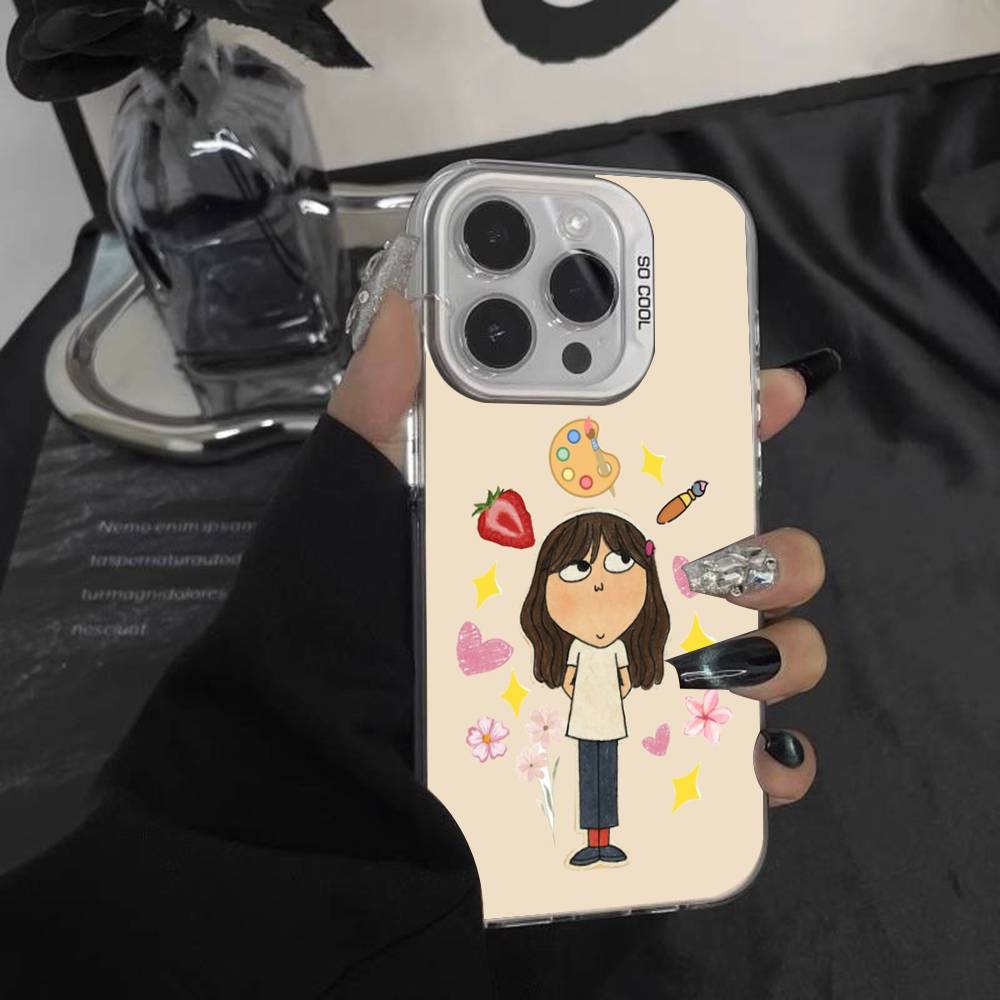C-Charlie and L-Lola Phone Case For iPhone 17,16,15,14,13,12,11,Pro,XS,Max,Plus,Mini,SE White Candy Matte Shockproof Cover iPhone17Promax
C-Charlie and L-Lola Phone Case For iPhone 17,16,15,14,13,12,11,Pro,XS,Max,Plus,Mini,SE White Candy Matte Shockproof Cover iPhone17Promax