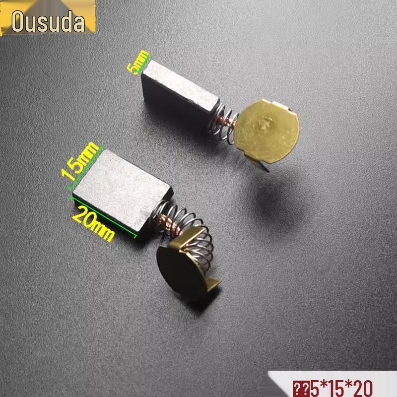 Універсальна зносостійка вугільна щітка для двигуна постійного струму, 12В-48В, Мідь з пружиною, Розміри 3-10
Універсальна зносостійка вугільна щітка для двигуна постійного струму, 12В-48В, Мідь з пружиною, Розміри 3-10