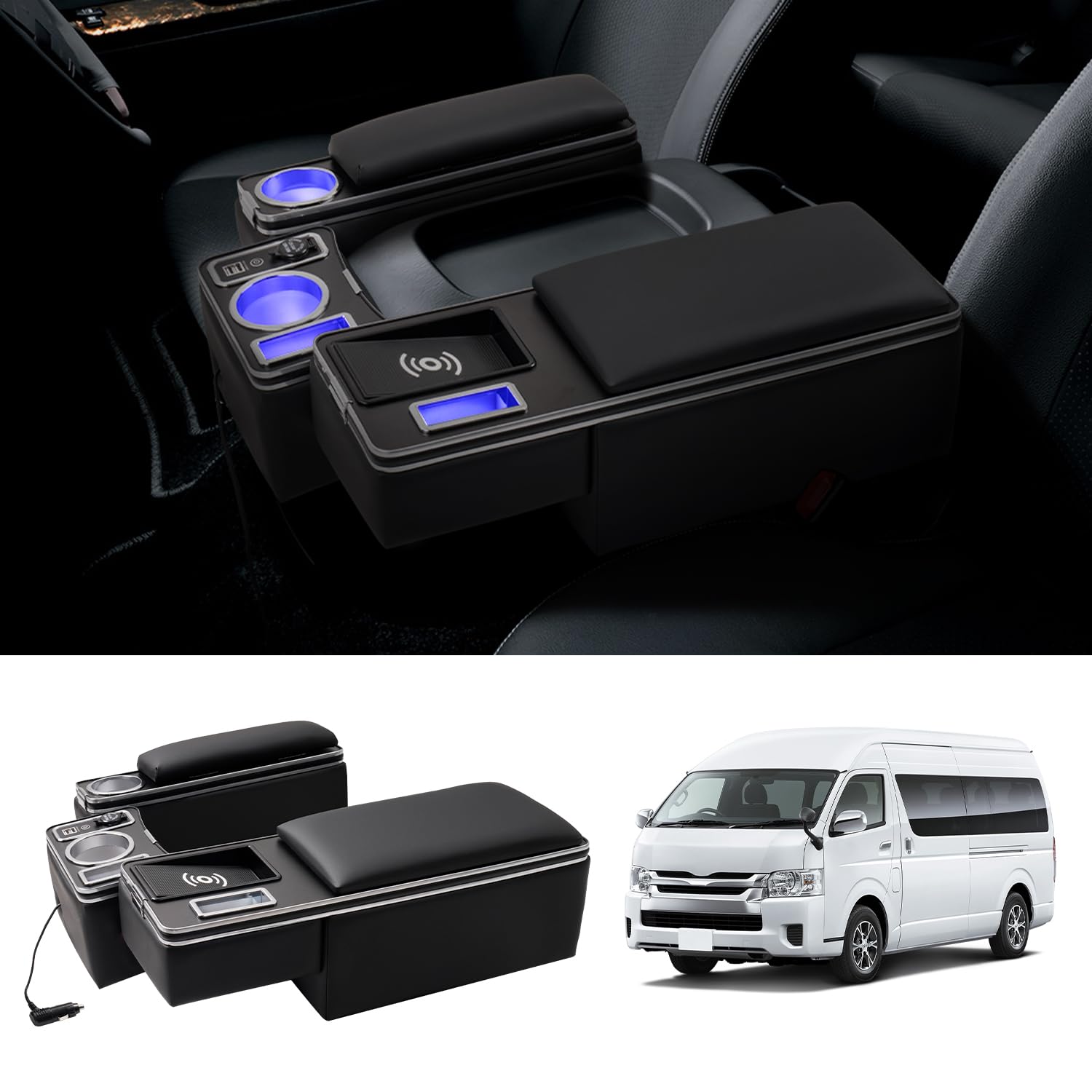 Автоспецификация Toyota Hiace Wide Exclusive 200 Series Armrest Console Box Center Console Storage Small Item Armrest Armrest Small Item Storage Box PU Port
Автоспецификация Toyota Hiace Wide Exclusive 200 Series Armrest Console Box Center Console Storage Small Item Armrest Armrest Small Item Storage Box PU Port